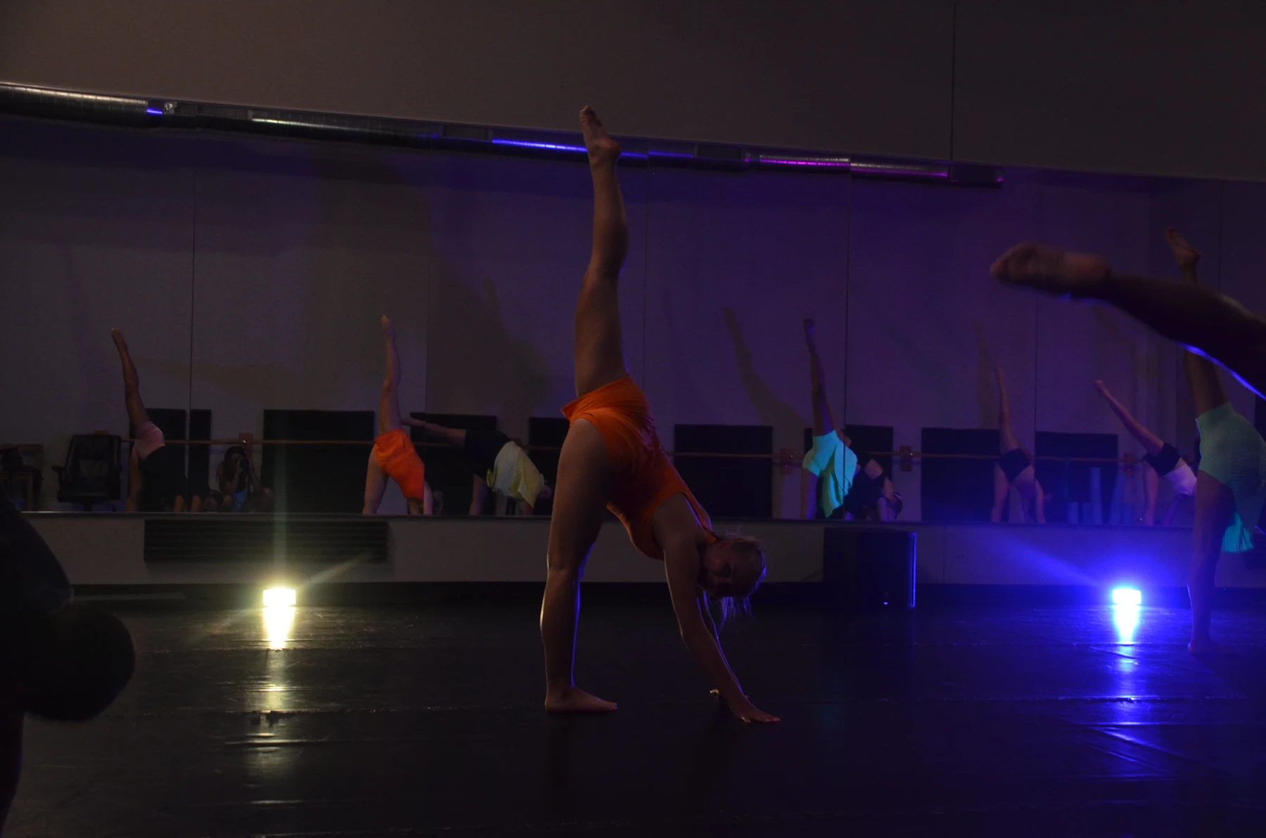 Dance floor performance
