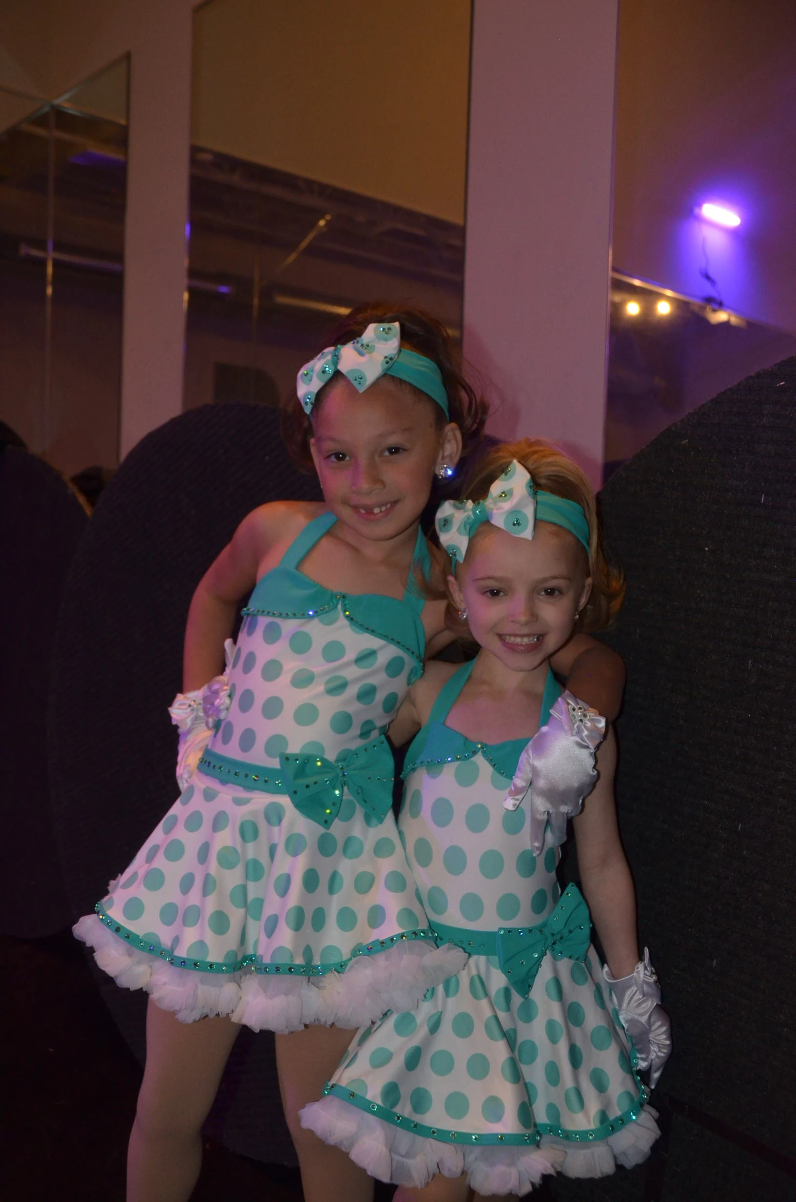 Young dancers in costume